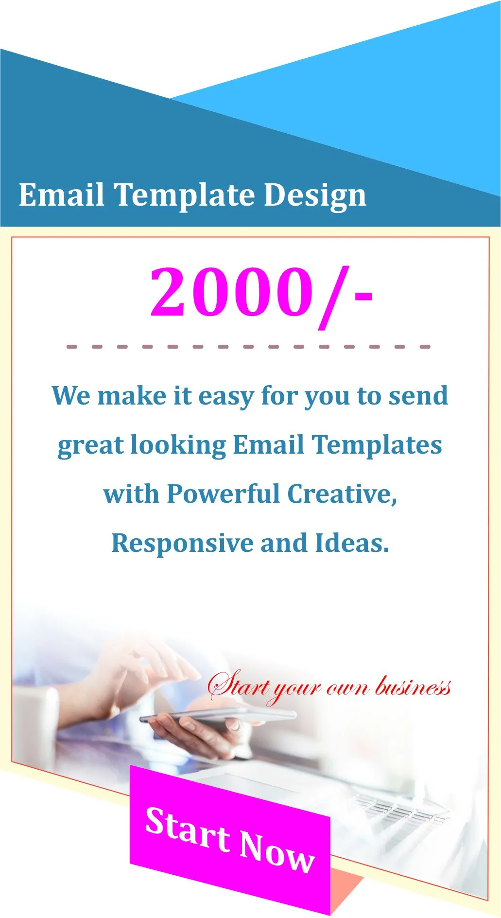 Email Template Design in Gwalior M.P. India