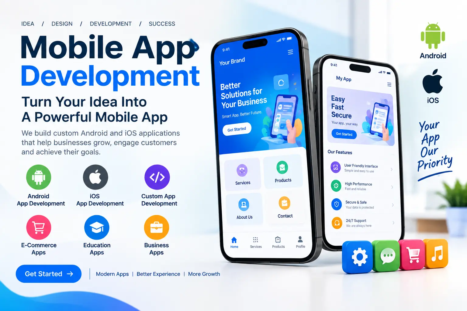 Mobile App Development Services in Bhind